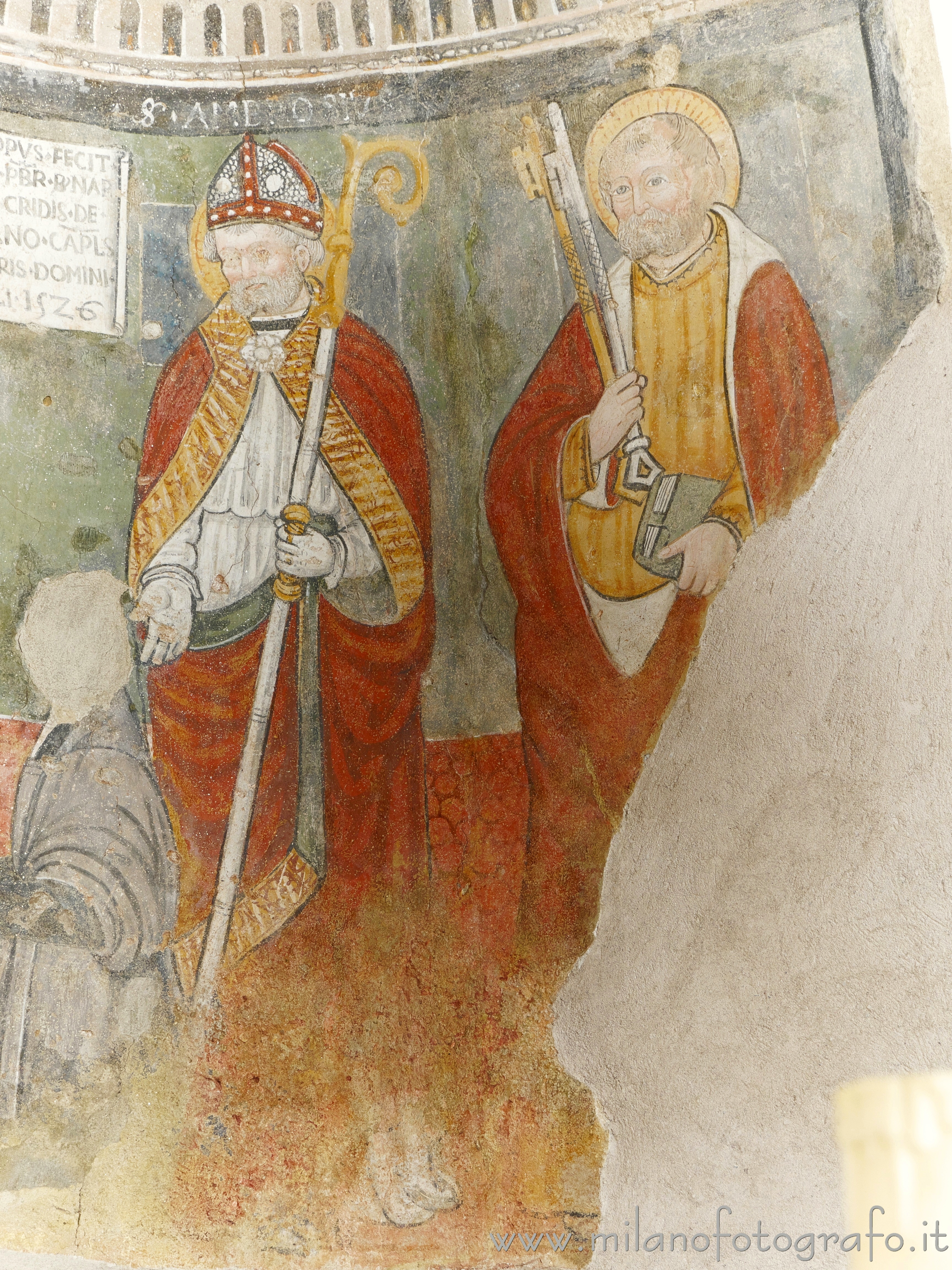 Gaglianico (Biella, Italy) - Saints Ambrose and Peter in the Oratory of San Rocco